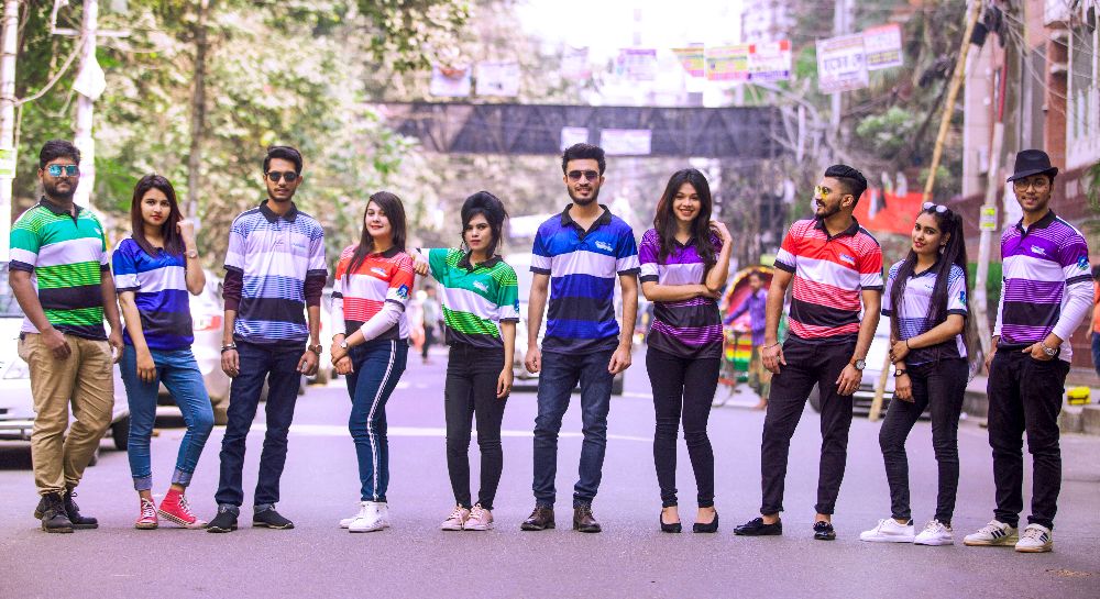 Students at graduation