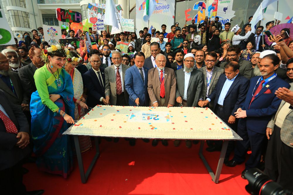 Students at graduation