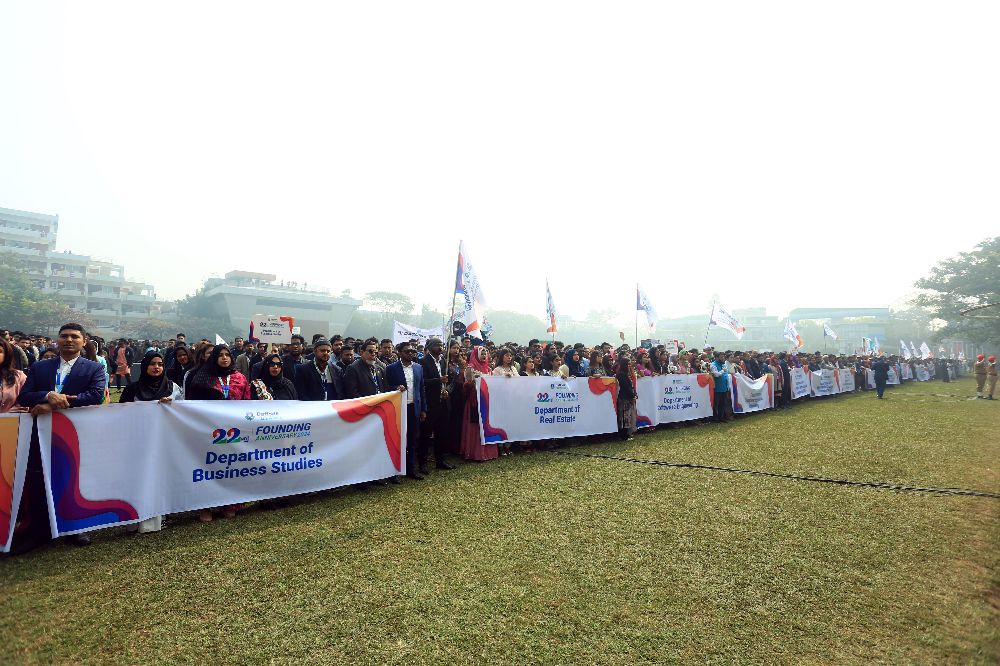 Students at graduation