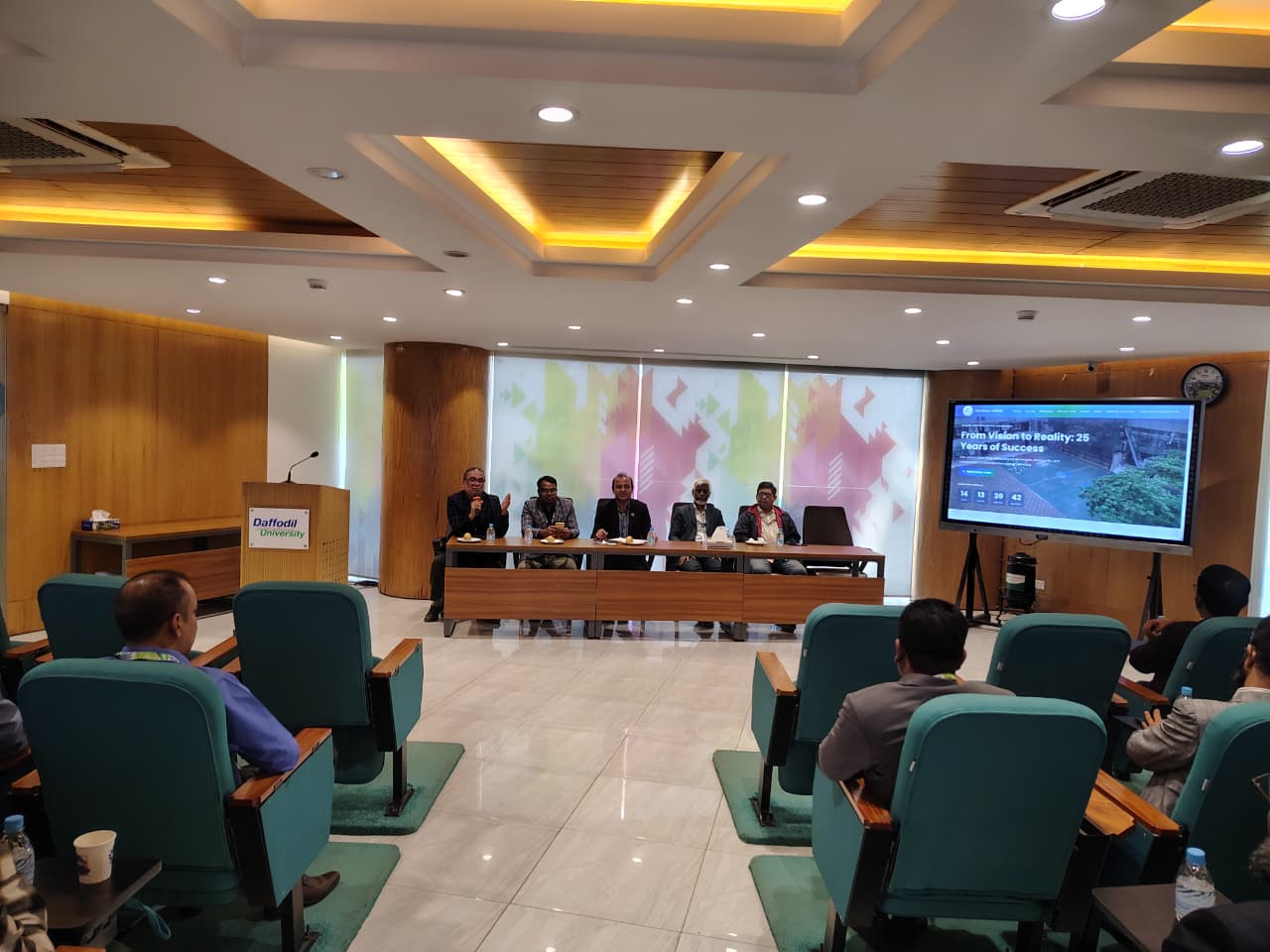 1st Silver Jubilee Discussion Meeting with Academic Leadership