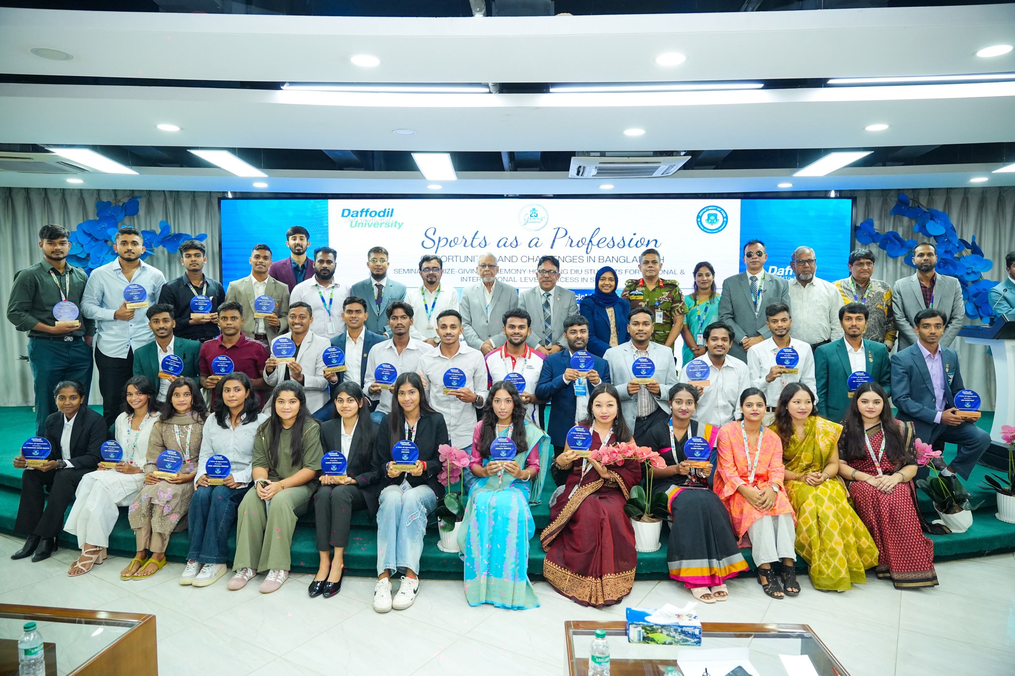 Seminar on “Sports as a Profession: Prospects and Challenges in Bangladesh” Held at Daffodil International University