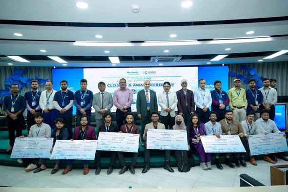 𝐈𝐄𝐄𝐄 𝐈𝐧𝐭𝐞𝐫𝐧𝐚𝐭𝐢𝐨𝐧𝐚𝐥 𝐂𝐨𝐧𝐠𝐫𝐞𝐬𝐬 𝐨𝐧 𝐀𝐈 & 𝐃𝐢𝐠𝐢𝐭𝐚𝐥 𝐇𝐞𝐚𝐥𝐭𝐡 𝐈𝐧𝐧𝐨𝐯𝐚𝐭𝐢𝐨𝐧 (𝐈𝐂𝐀𝐃𝐇𝐈 𝟐𝟎𝟐𝟔), organized by the Department of Computer Science & Engineering, DIU, Health Informatics Research Lab (HIRL),